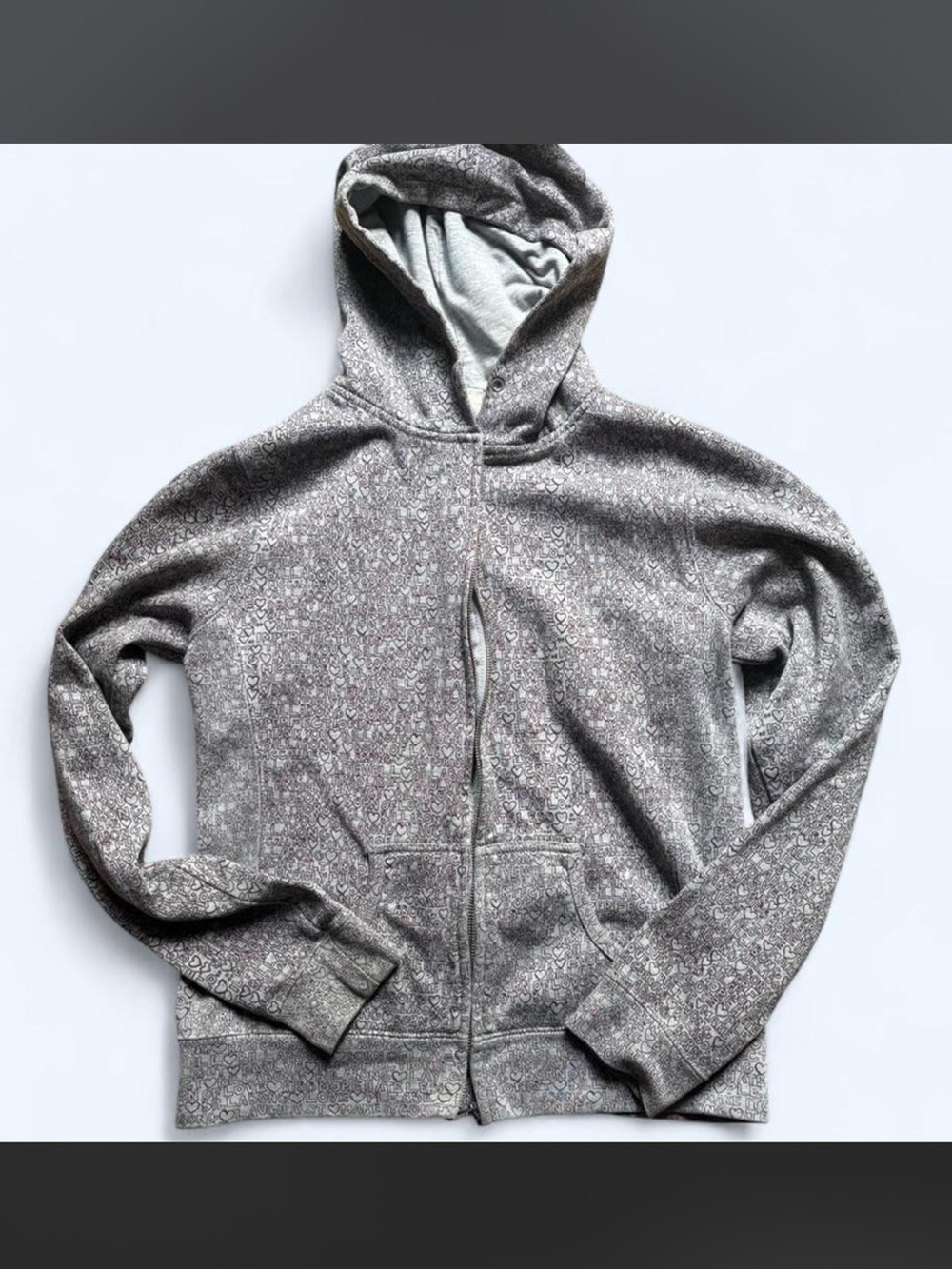 Y2K Billabong Women’s Zip Up Logo Print Hoodie Jacket